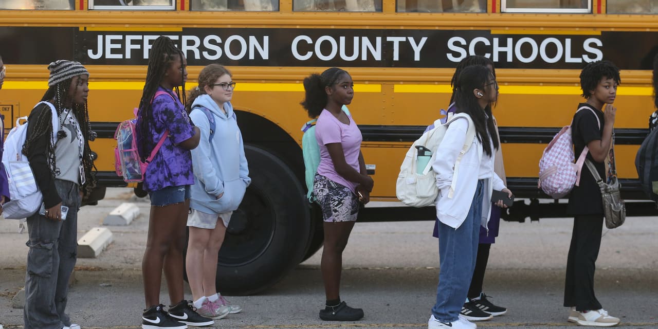 Back to school — again — in Louisville, after bus debacle caused  cancellation of first week of classes - MarketWatch