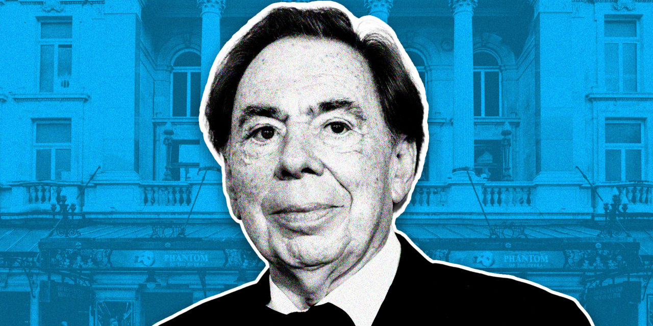 Andrew Lloyd Webber, the most successful Broadway composer ever, on why he never invests in his own shows