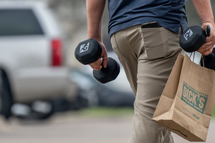 $100,000 Damage to Dick's Sporting Goods Store in Smash-and-Grab