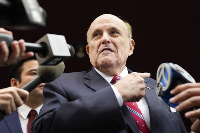 Rudy Giuliani Held Liable By Federal Judge For Defaming Mother And