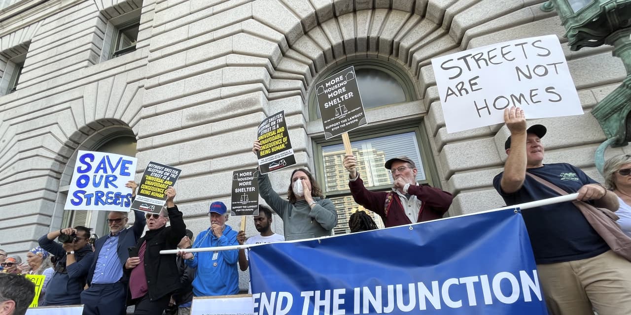 San Francisco city officials seek reversal of ban on clearing of homeless camps