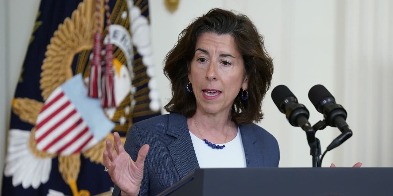 Commerce Secretary Gina Raimondo visits China in bid to promote ‘healthy competition’