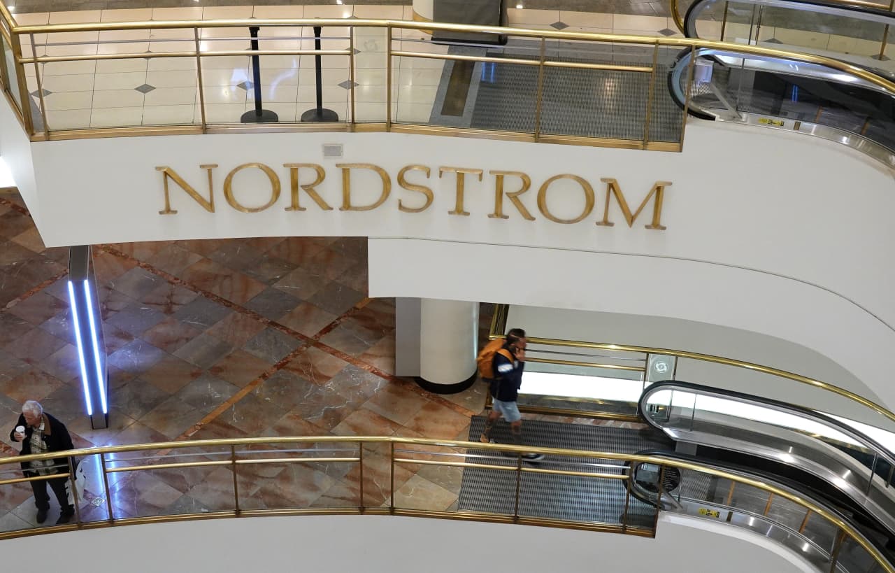 Nordstrom shares fall after wider-than-expected first-quarter loss