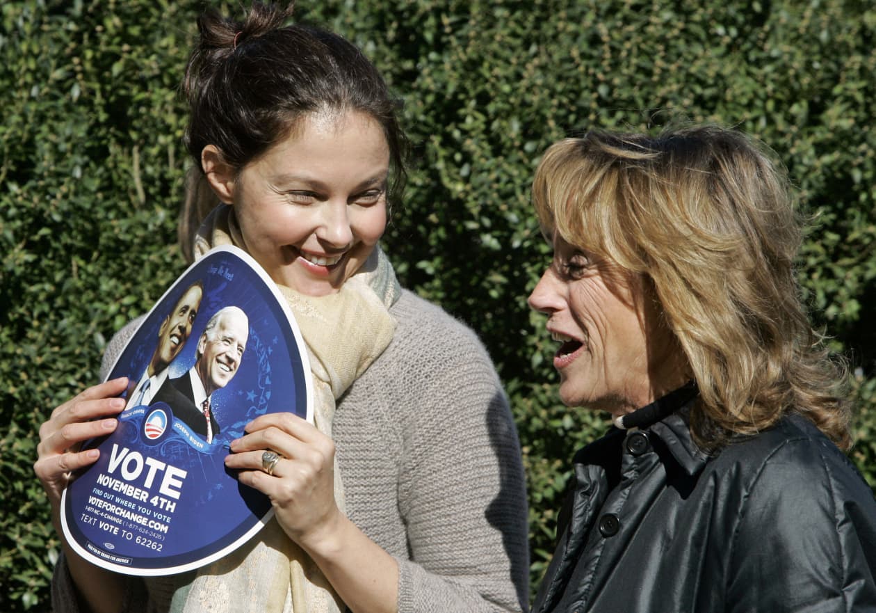 Actor and Democratic activist Ashley Judd adds her voice to those calling  on Biden to leave the race - MarketWatch