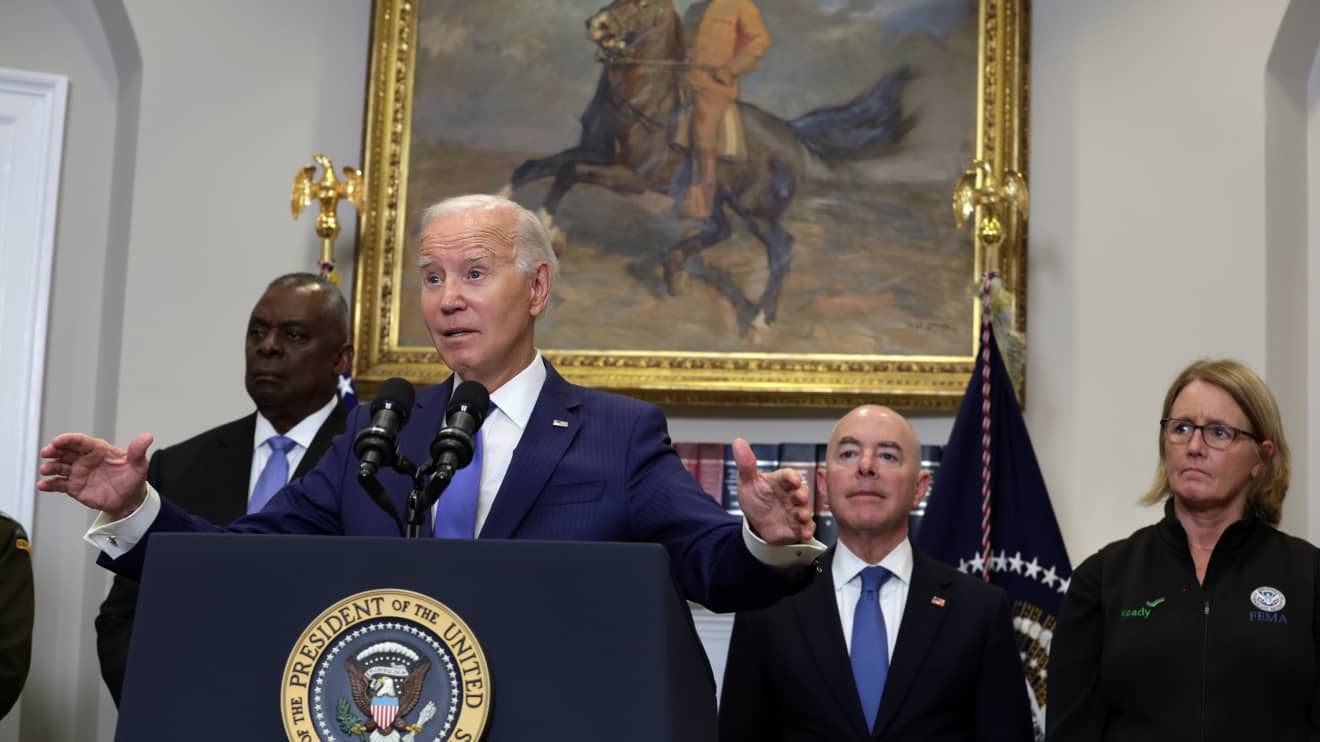 Hurricane Idalia: Biden promises 'anything the states need' and says climate crisis can't be denied - Vimarsana News