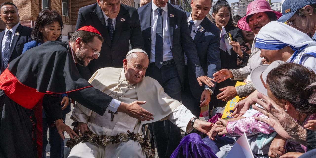 First-ever papal visit to Mongolia began Friday. Vatican has had frosty relations with neighboring China and Russia. - Vimarsana News