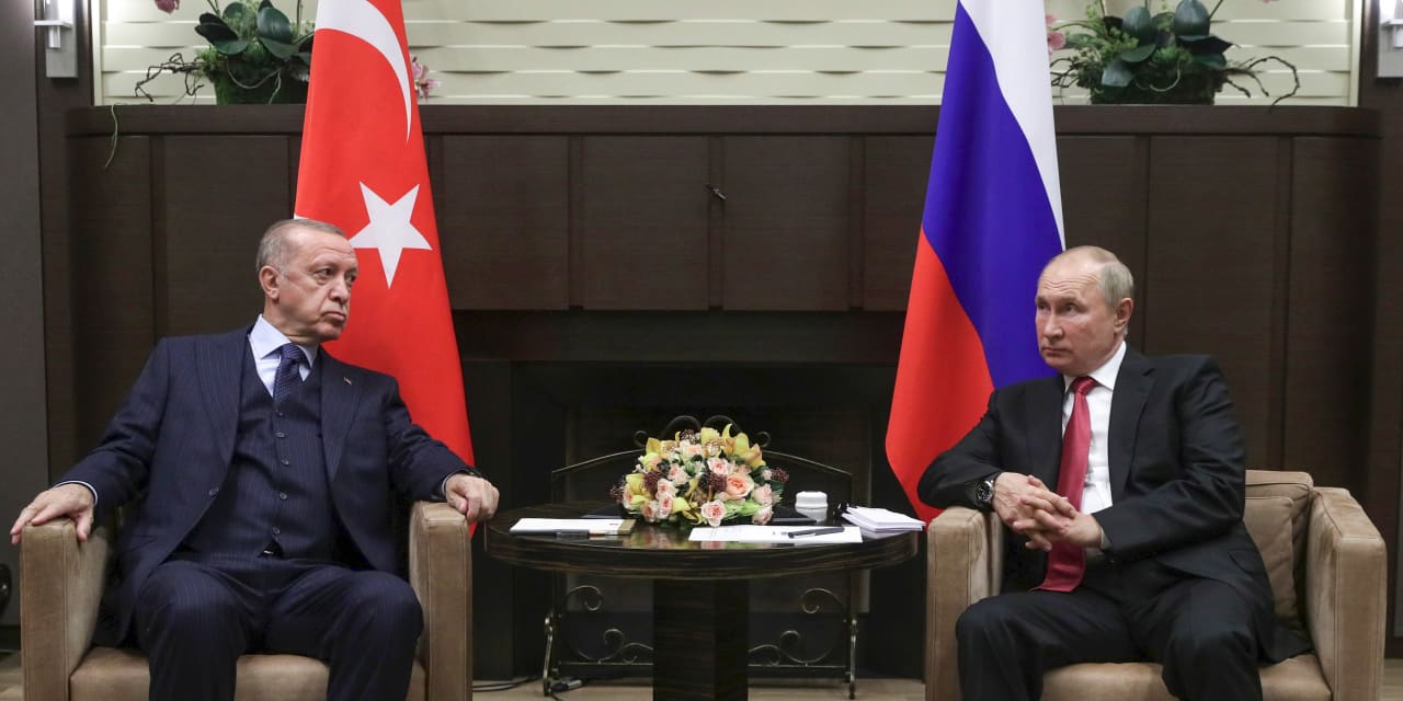 Turkey’s president to meet with Putin to try and revive Ukraine grain export deal