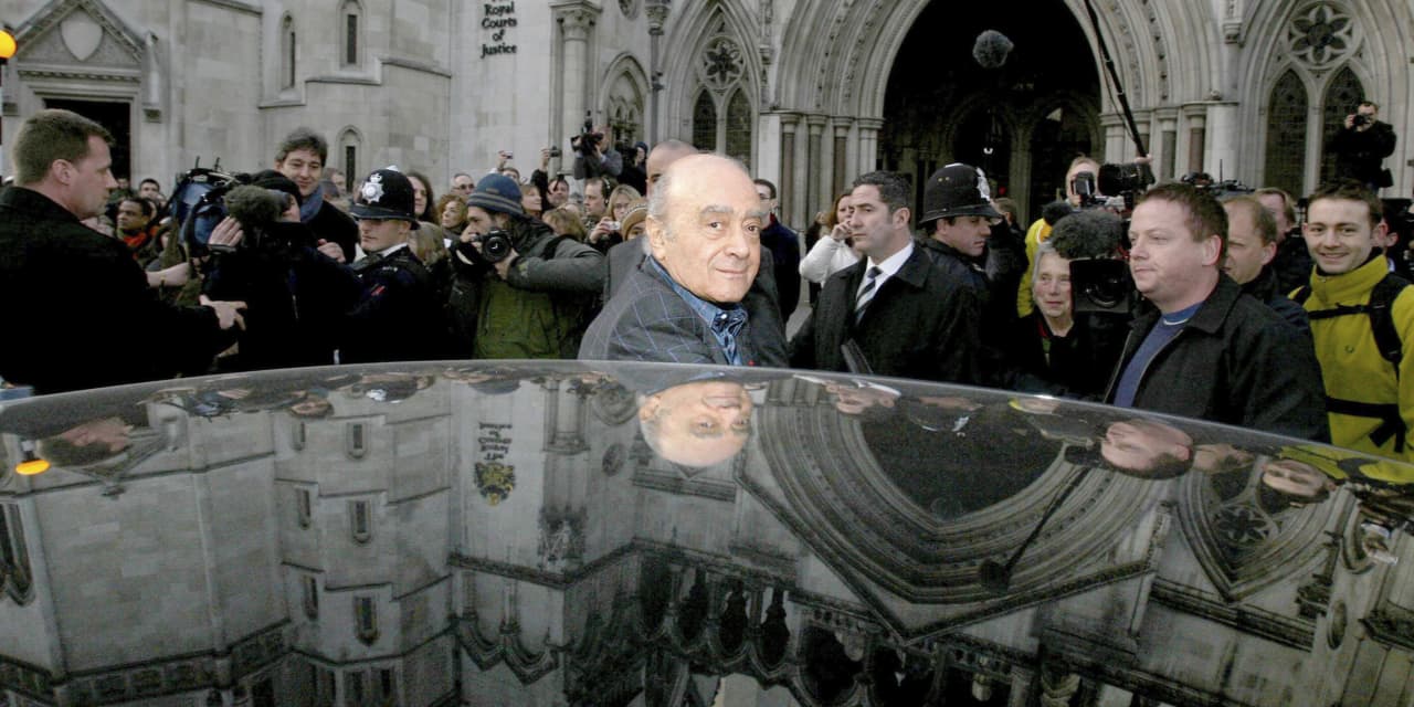 Former Harrods owner Mohamed Al Fayed, whose son died in car crash with Princess Diana, dies at 94 - Vimarsana News