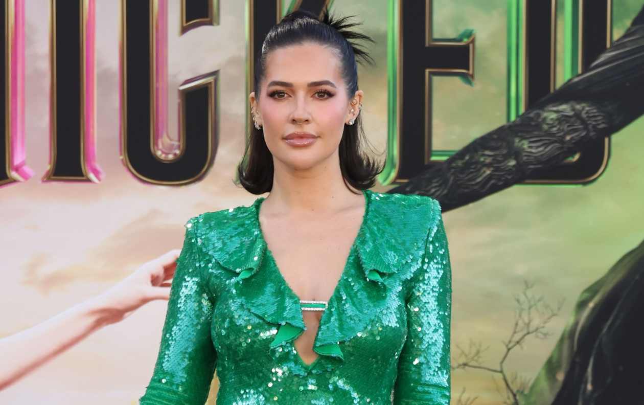 green disc sequin dress Glimmer Embroidered Sequin Lace Angel Sleeve Midaxi Dress | Disturbia main image 0