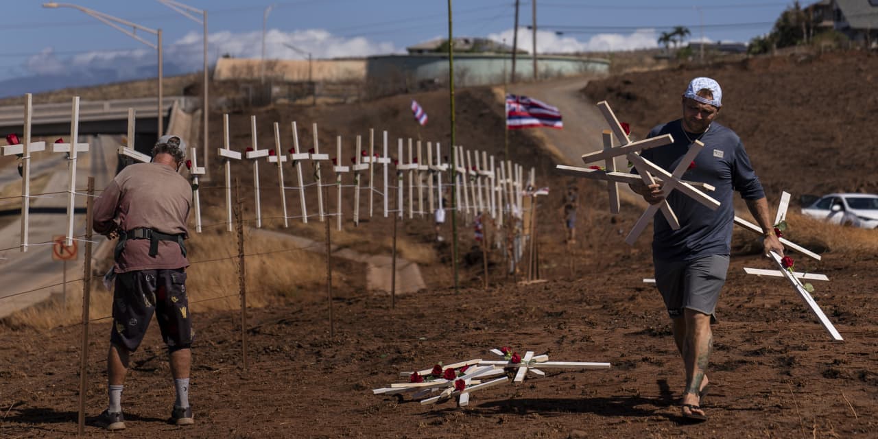 Number of missing from devastating Maui wildfires has dropped to 66, governor says