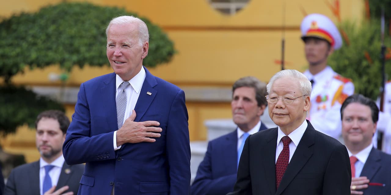 Biden says U.S. outreach to Vietnam is about providing global stability, not containing China