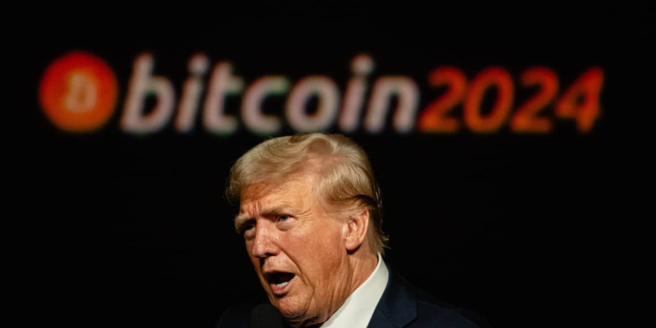 Trump’s latest NFT sale features onetime crypto critic holding bitcoin