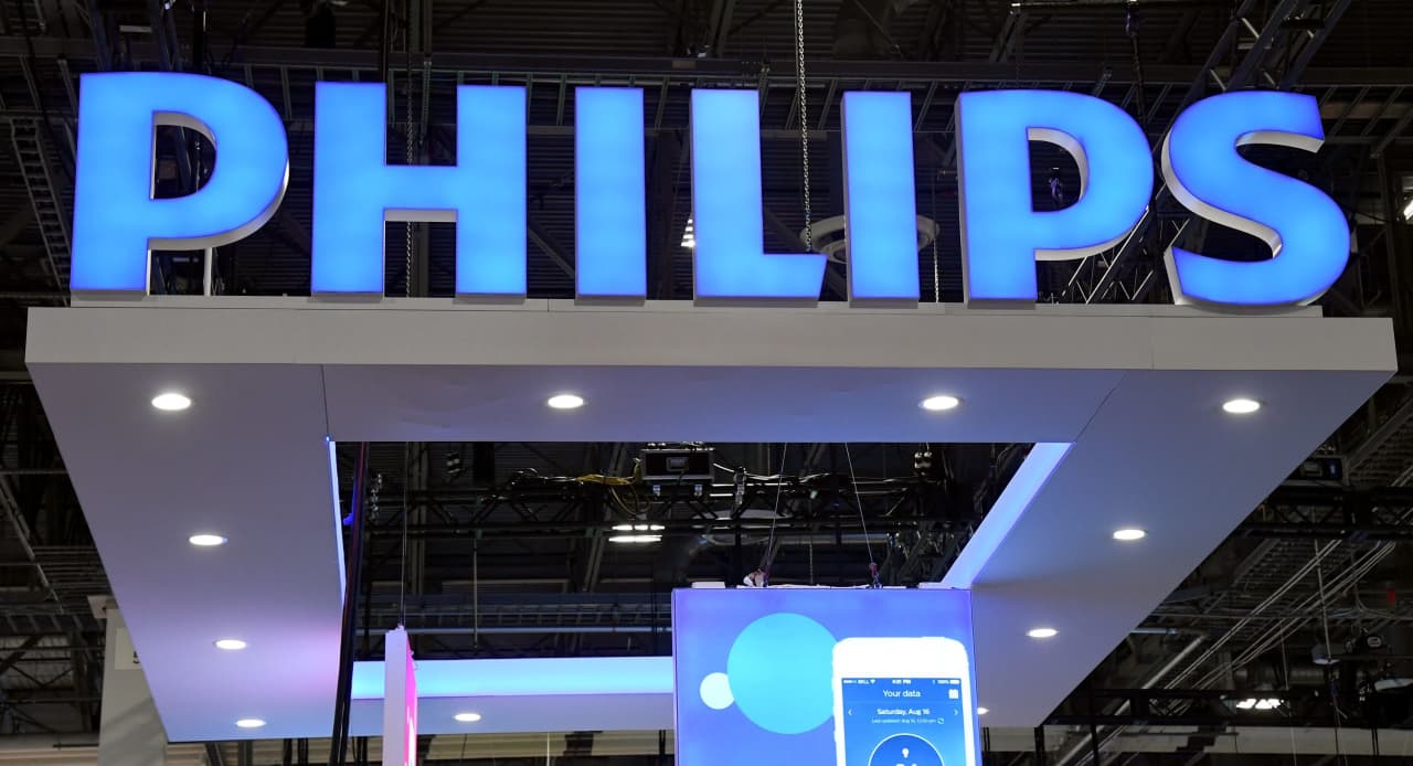 Philips shares slide as company blames China for lowered sales outlook