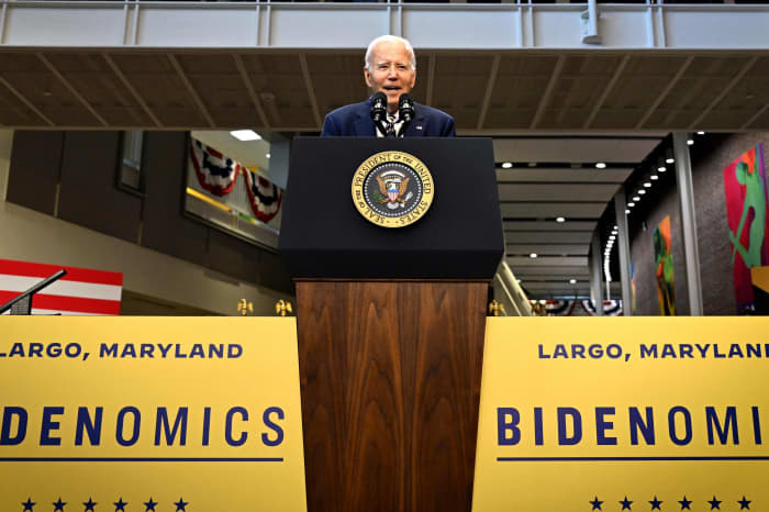 Biden Attacks Maganomics Even As Polls Show Americans Arent Sold On