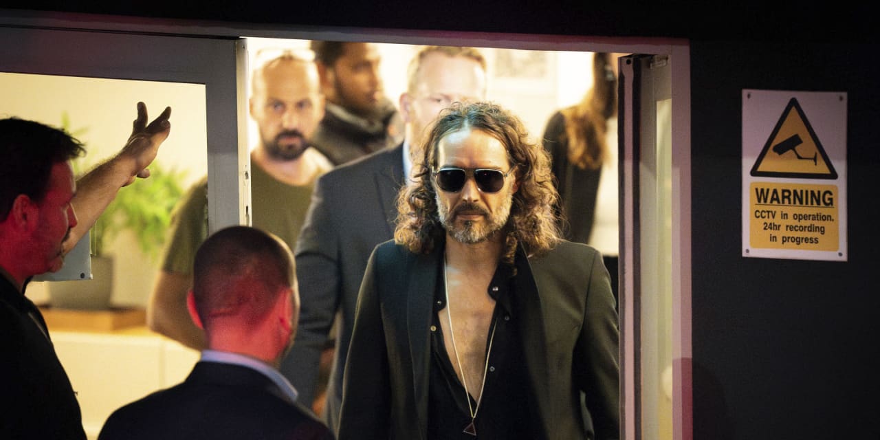 Russell Brand tour dates postponed after sexual-assault allegations - Vimarsana News