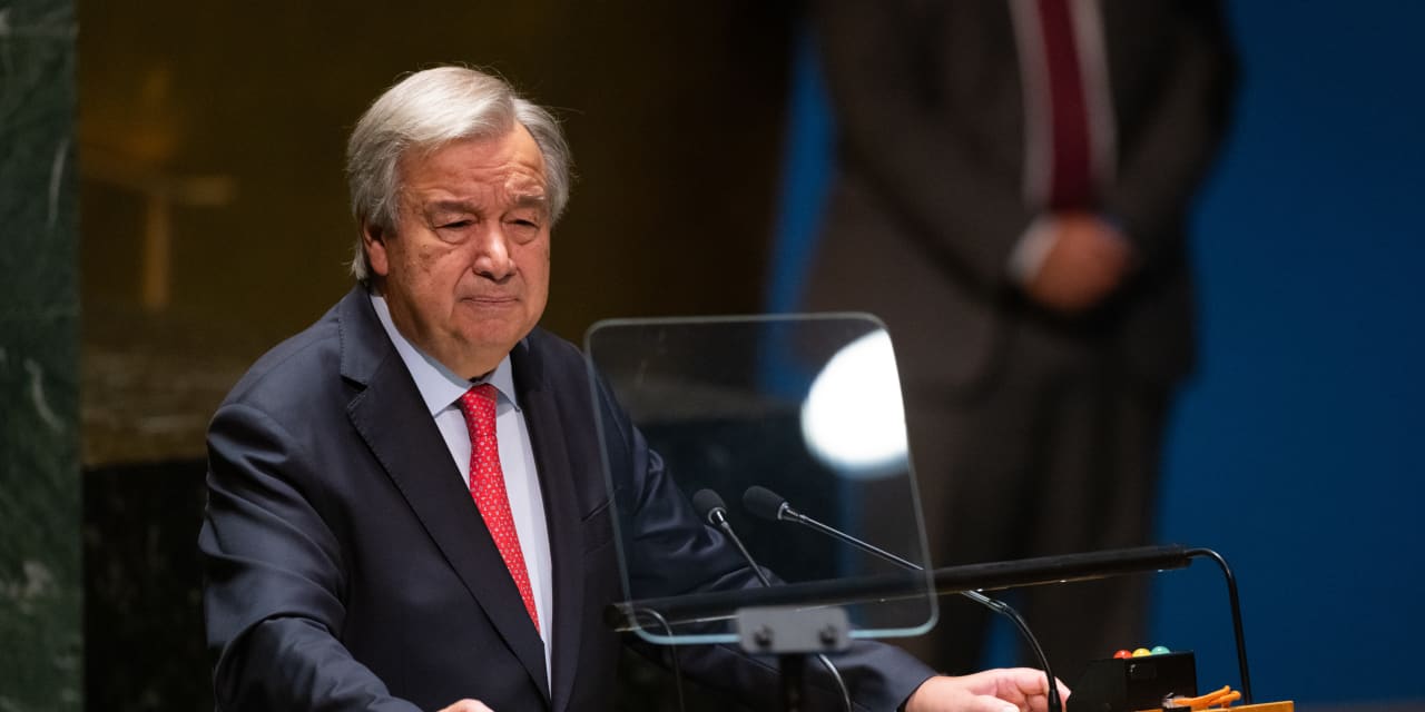Climate change leaves us at 'gates of hell,' says UN head at event leaving out U.S., China - Vimarsana News