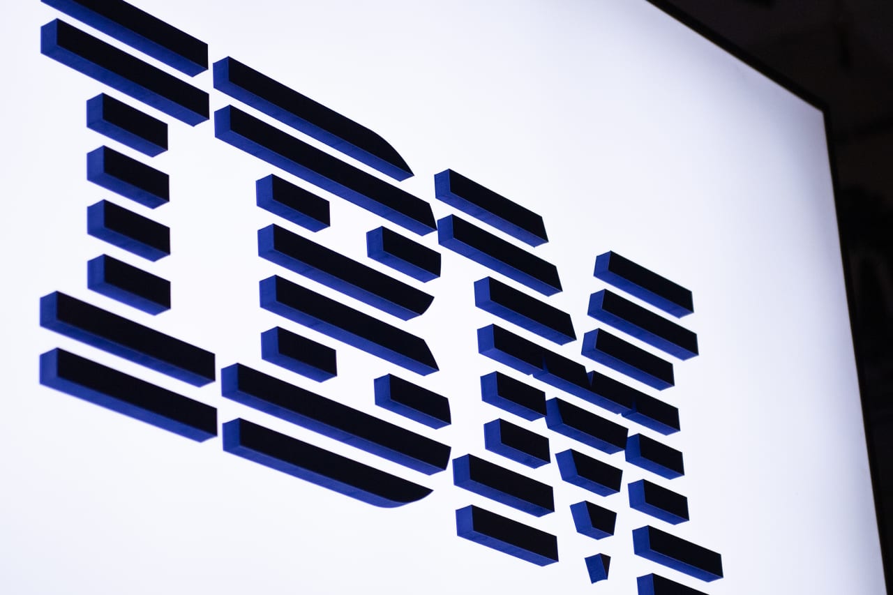 IBM logs a large earnings beat, sending its stock higher