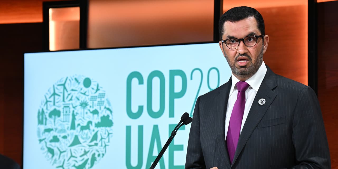 #: UAE oil exec and leader of COP28 climate summit tells U.N., energy industry to ‘get after gigatons’ of emissions