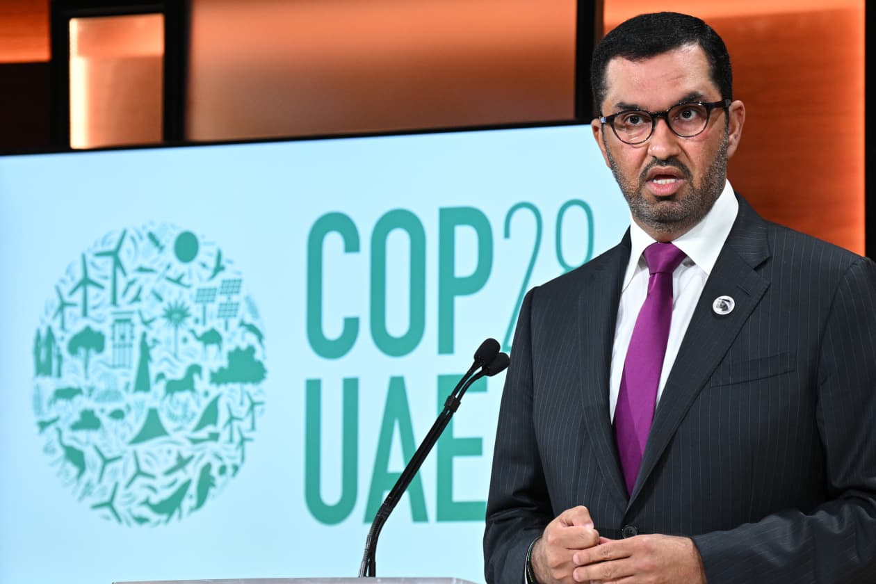 UAE oil exec and leader of COP28 climate summit tells U.N., energy ...