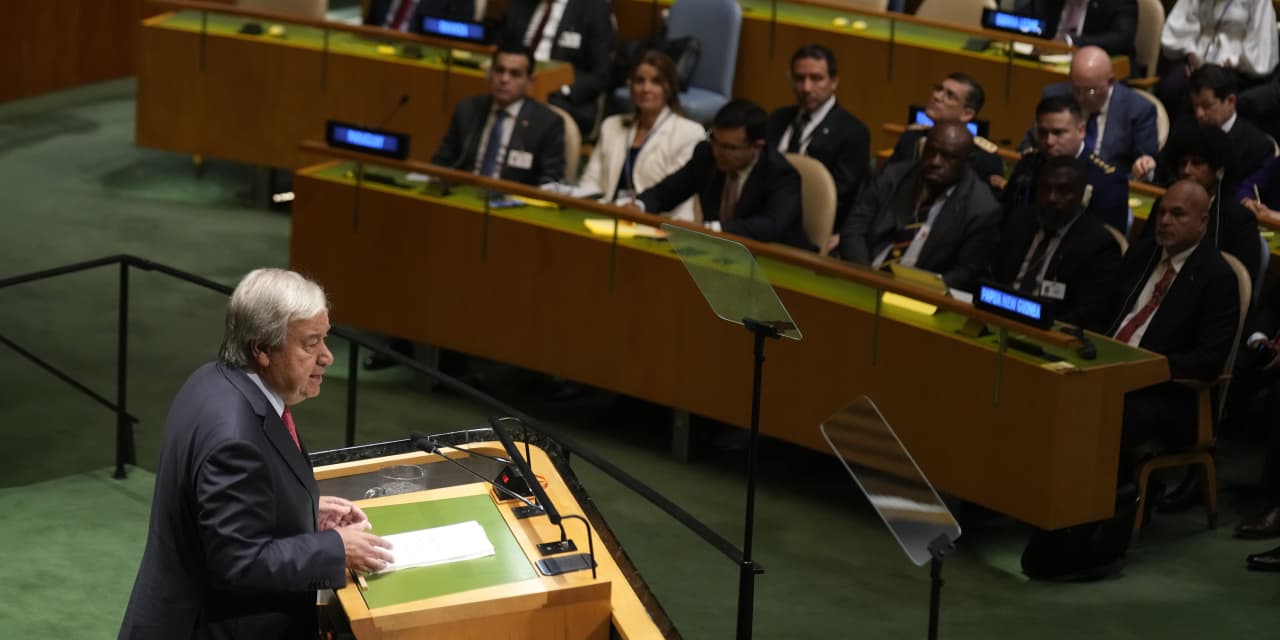 As the world’s problems grow more challenging, the head of the United Nations gets bleaker