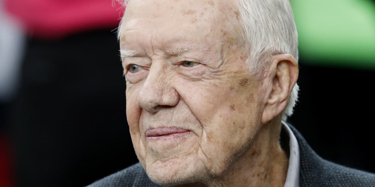 Former President Jimmy Carter makes appearance at peanut festival ahead of his 99th birthday