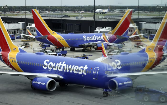 Southwest on sale air stock