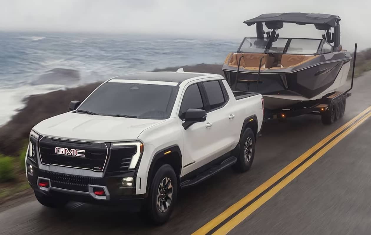 The 2026 GMC Sierra EV AT4: Built for truck stuff, and solves range ...
