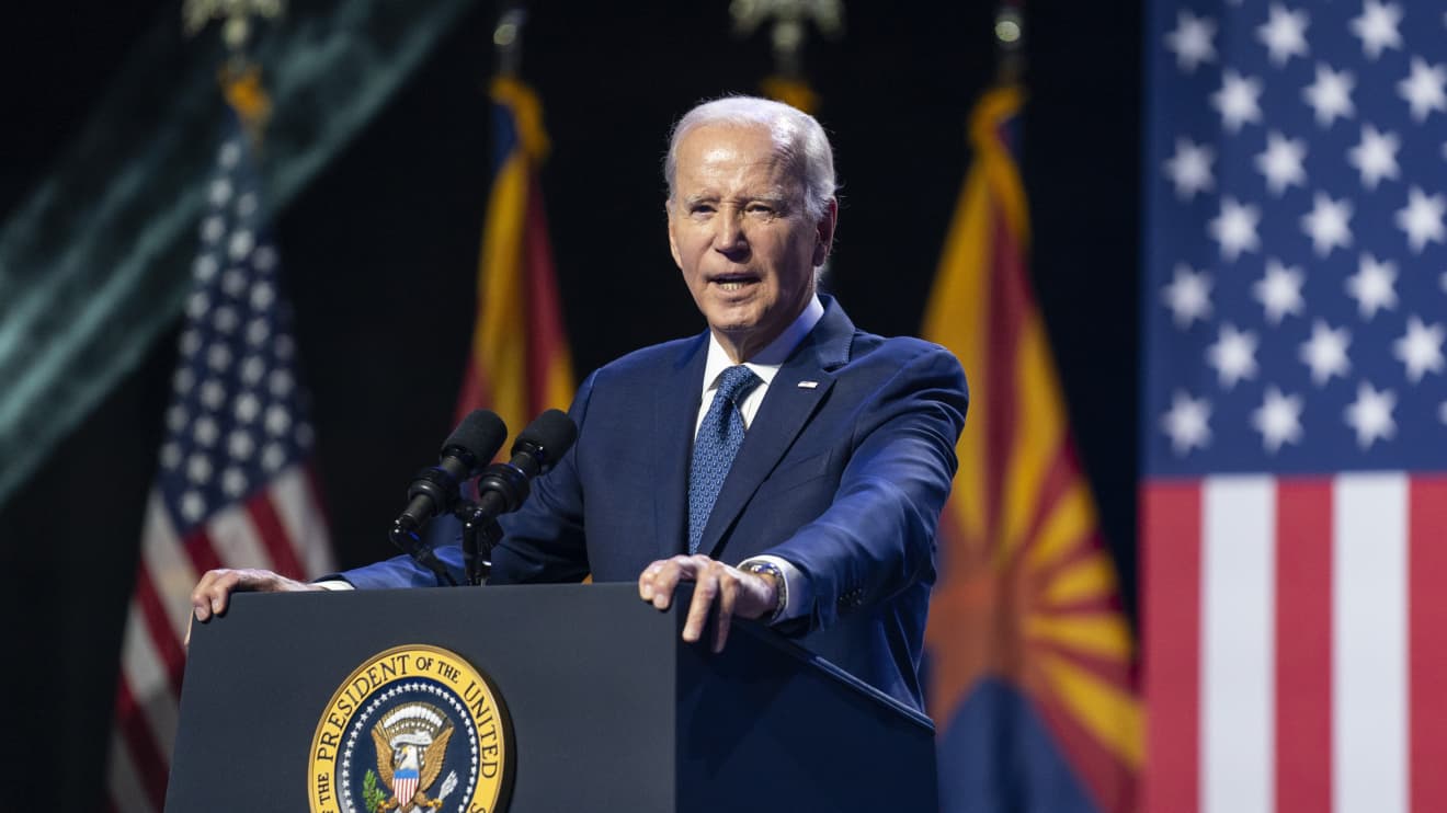 Biden at McCain library event in Arizona: ‘We should all remember, democracies don’t have to die at the end of a rifle’