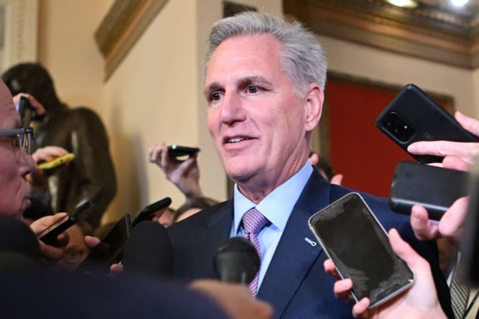 Kevin McCarthy says he won't run again for House speaker