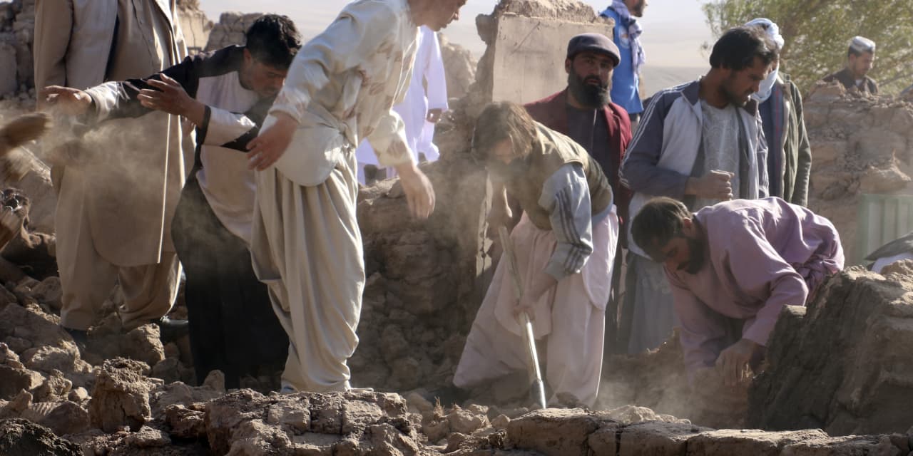 Desperate search for survivors from quakes that killed over 2,000 in Afghanistan