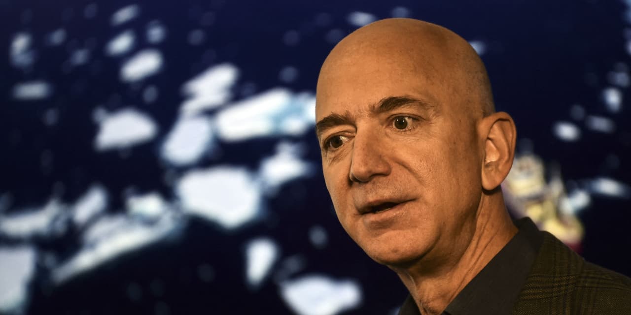 Jeff Bezos plays down AI dangers and says one trillion humans could live in huge cylindrical space stations