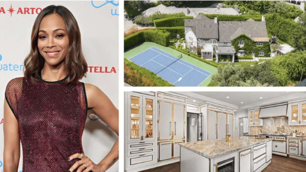 Avatar' Actress Zoe Saldana Lists Beverly Hills Home for $16.5 Million -  Mansion Global