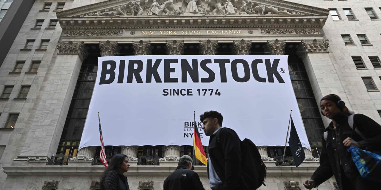 Birkenstock’s IPO was one of the worst debuts for a billion-dollar deal in a decade Markets – MarketWatch