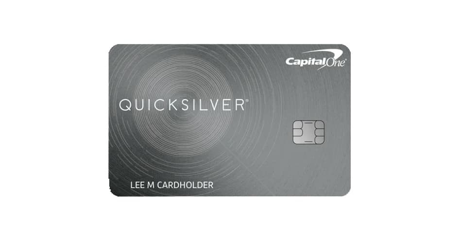 Capital one store quicksilver card