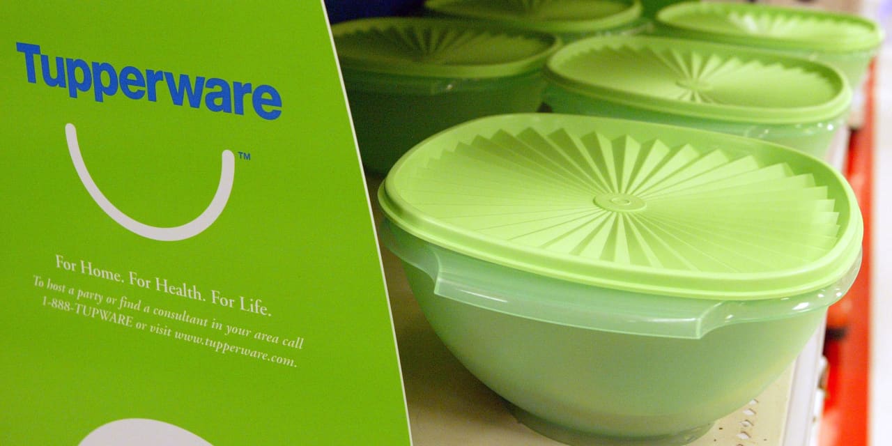 Tupperware is preparing to file for bankruptcy protection, Bloomberg reports