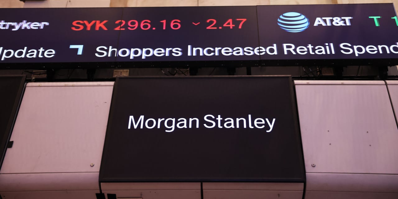 Morgan Stanley earnings fall 10% but beat Wall Street expectations