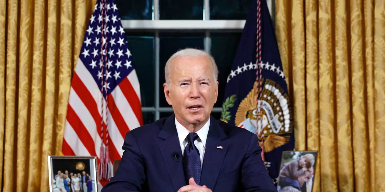 Biden addresses nation, says support for Israel and Ukraine is ‘vital’ for U.S. security