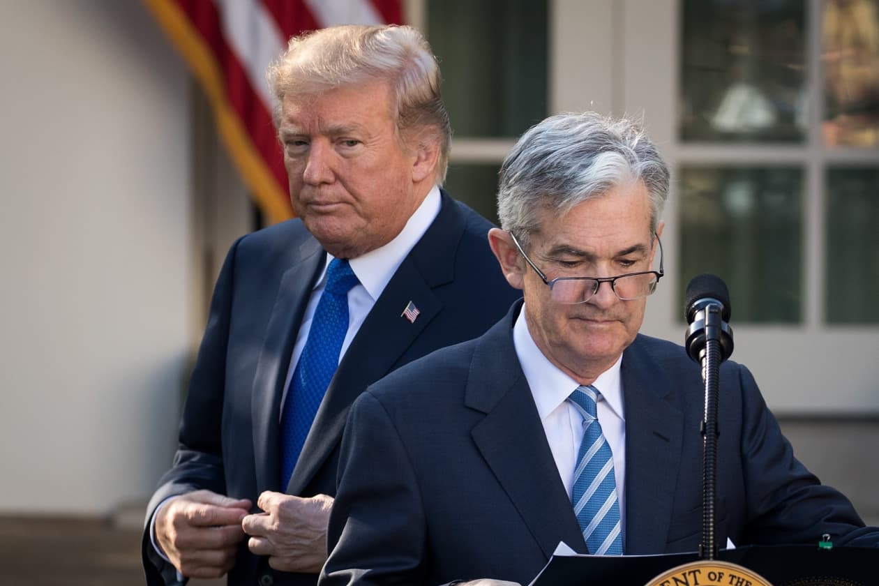 Did Trump actually say he would let Powell serve out his full term? Look  closely at his response - MarketWatch