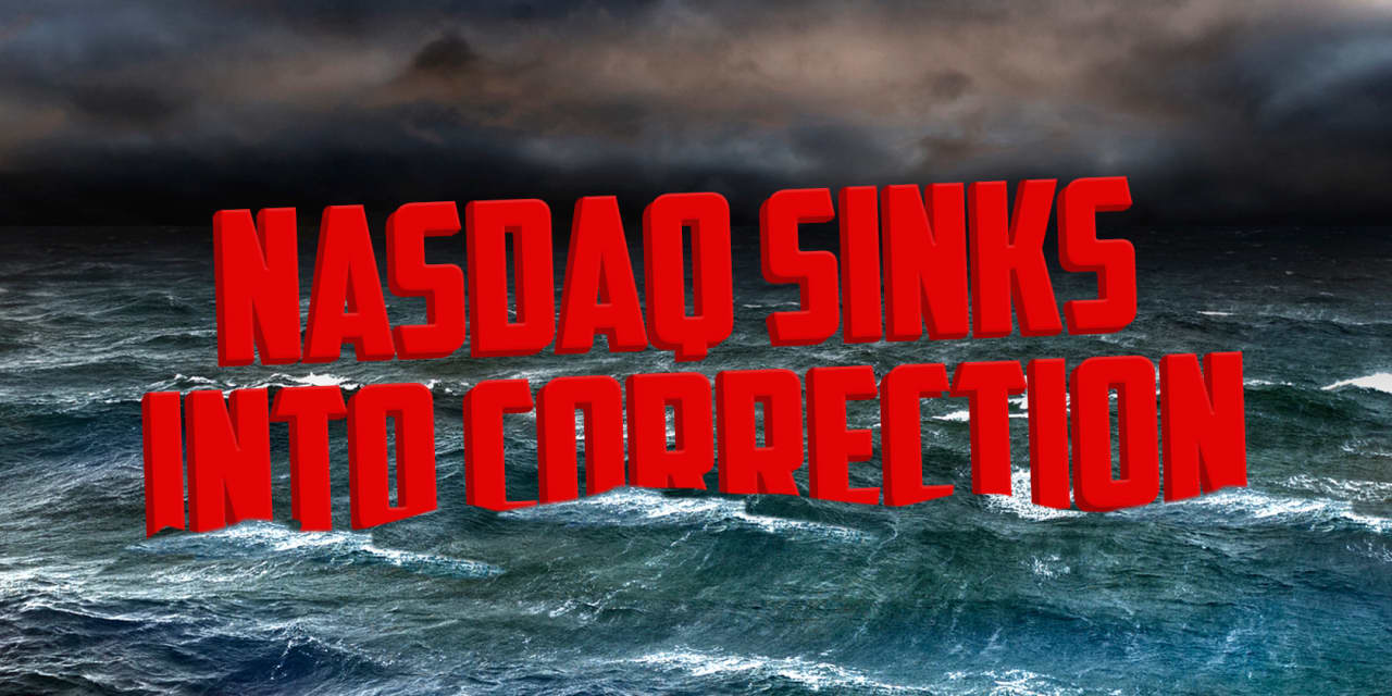 The Nasdaq just fell into a correction. Now what?