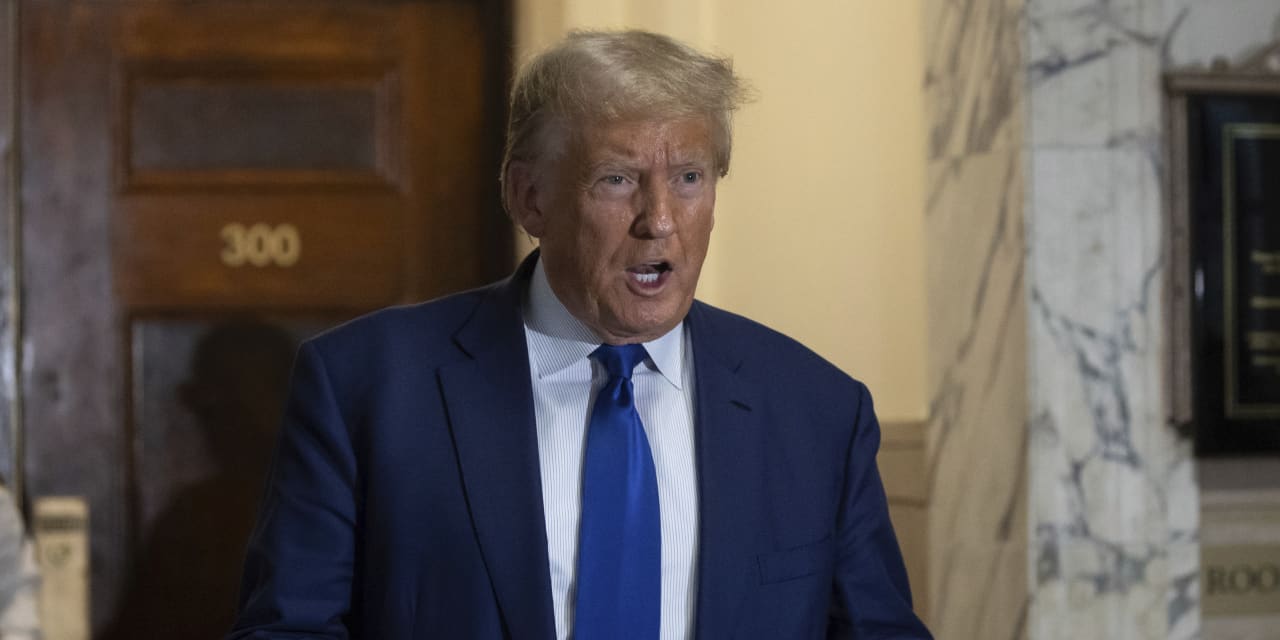 Trump asks appeals court to lift gag order in 2020 election interference case