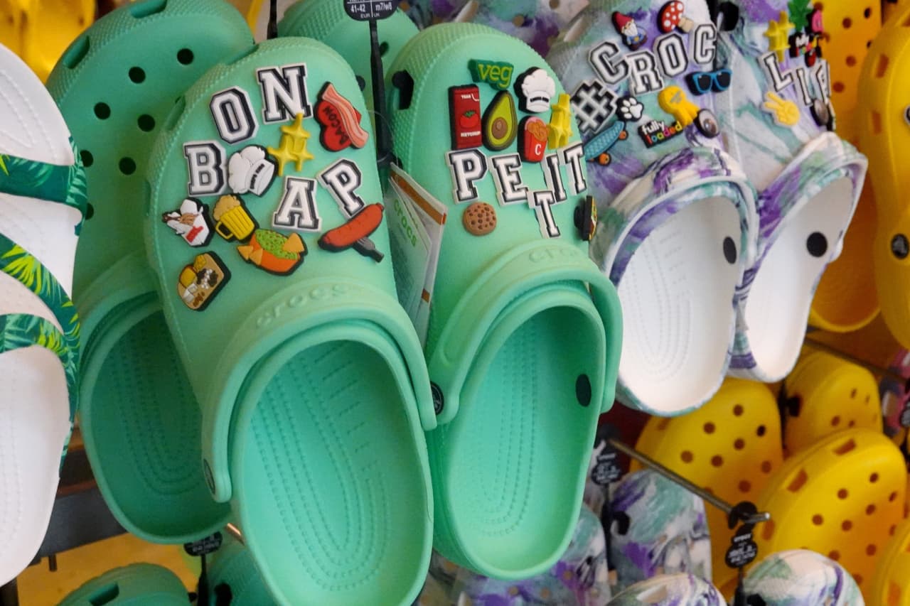 Crocs stock hot sale ticker