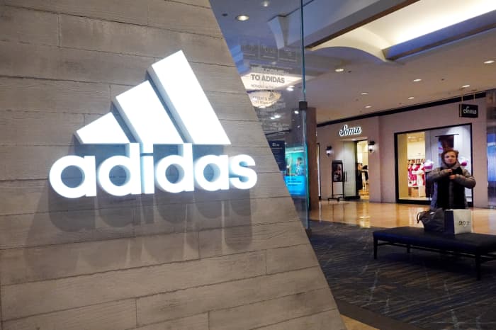 Adidas shopping store