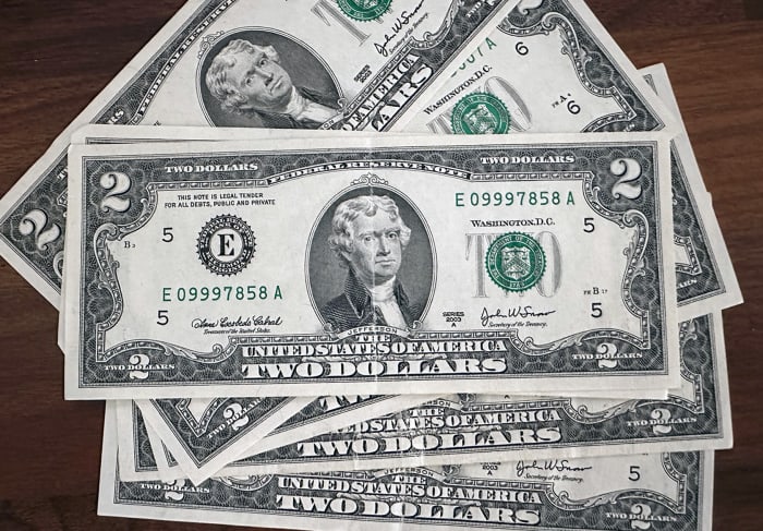 Check your wallet: $2 bills could now be worth thousands