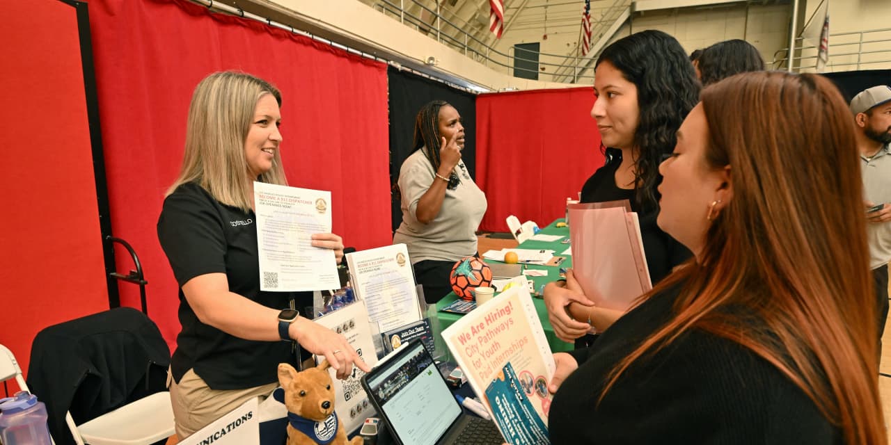 Jobless claims fell by 217,000.  Layoffs will be minimal.