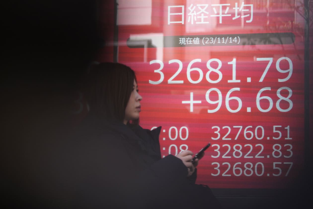 Asian markets mostly higher ahead of U.S. inflation data and Biden-Xi ...