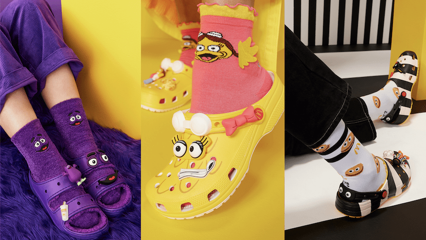 McDonald's kicks off Crocs collaboration inspired by Grimace