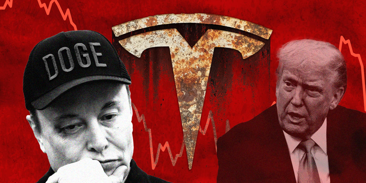 Tesla’s stock is too expensive — even if Musk and Trump make up ...