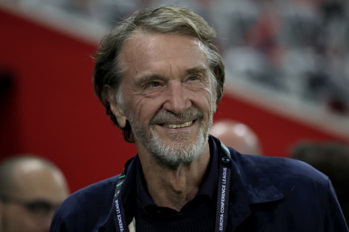 Manchester United football club  announces deal to sell up to 25% of club to Jim Ratcliffe