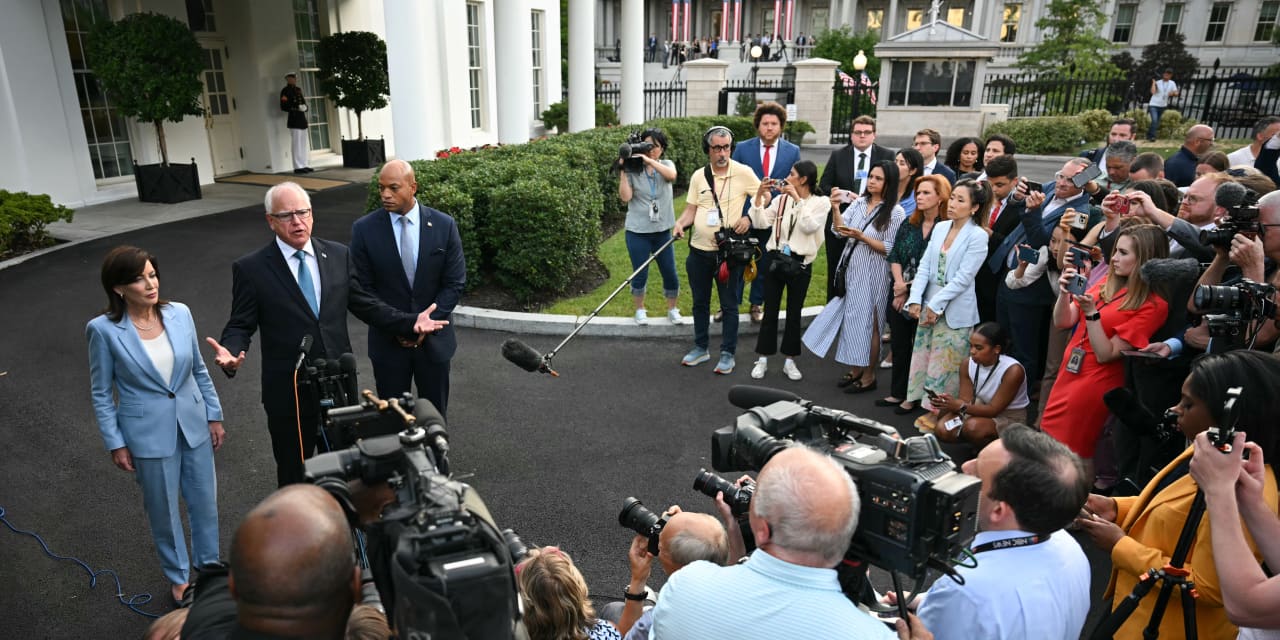 Democratic governors appear to back Biden bid to remain in re-election ...
