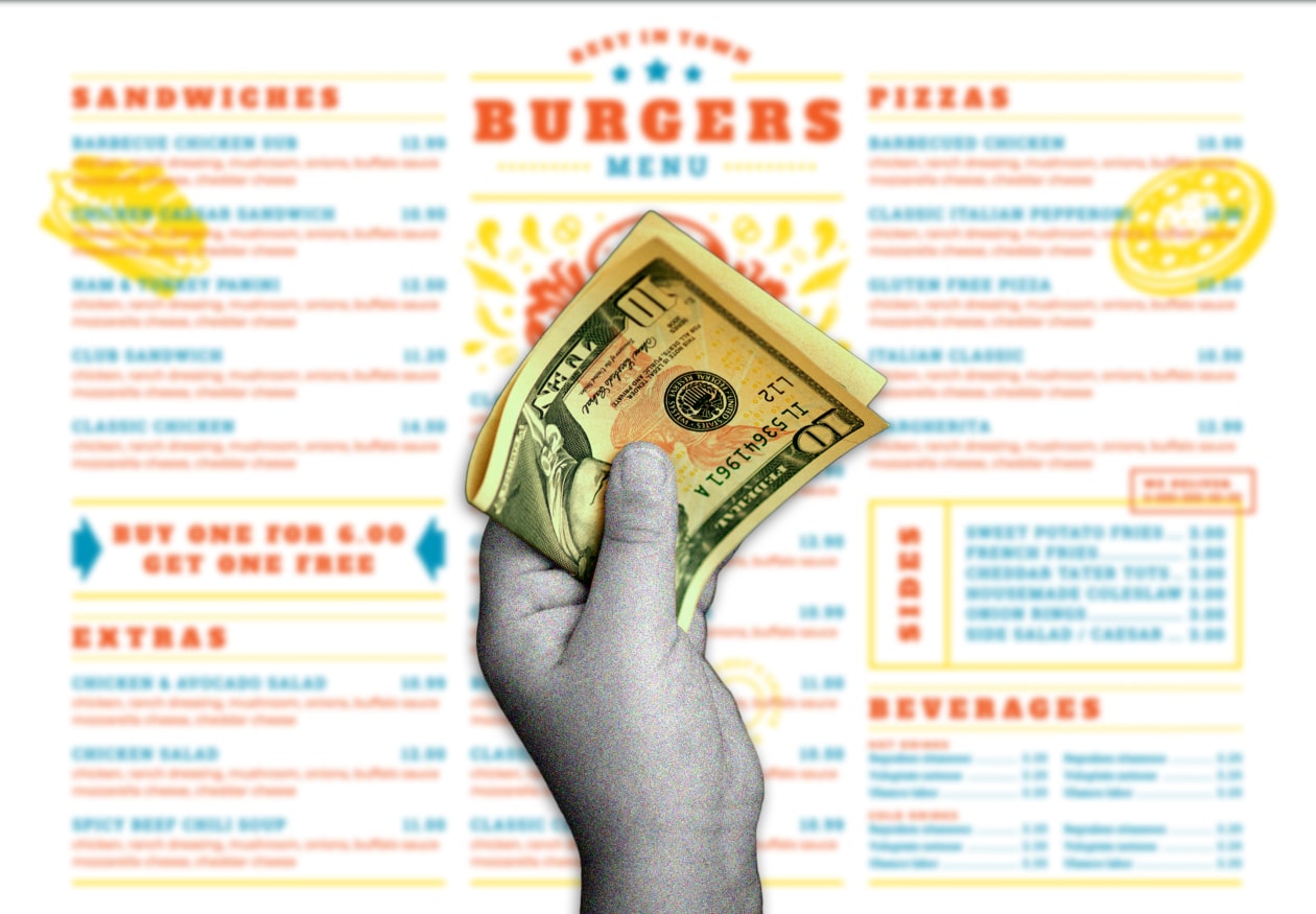 Fast-food chains are pressuring their margins to stay below a $10 price point
